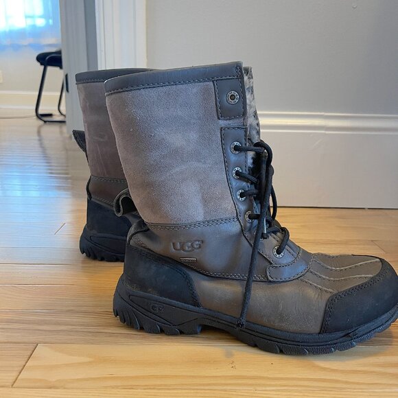 Ugg Men's Butte Waterproof Cold Weather Snow Boot - Size 7 - Picture 4 of 10